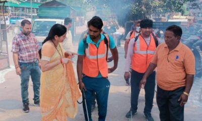 तैयारी: चार धाम यात्रा के मद्देनजर महापौर ने शुरू कराया फोगिंग अभियान...